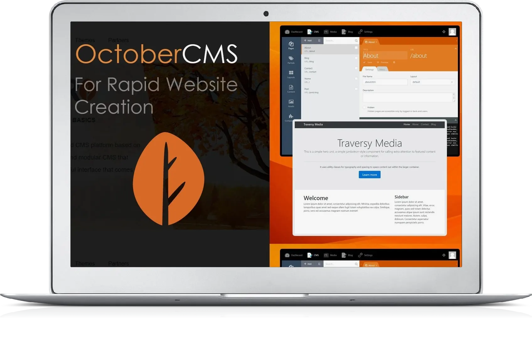 October CMS требования